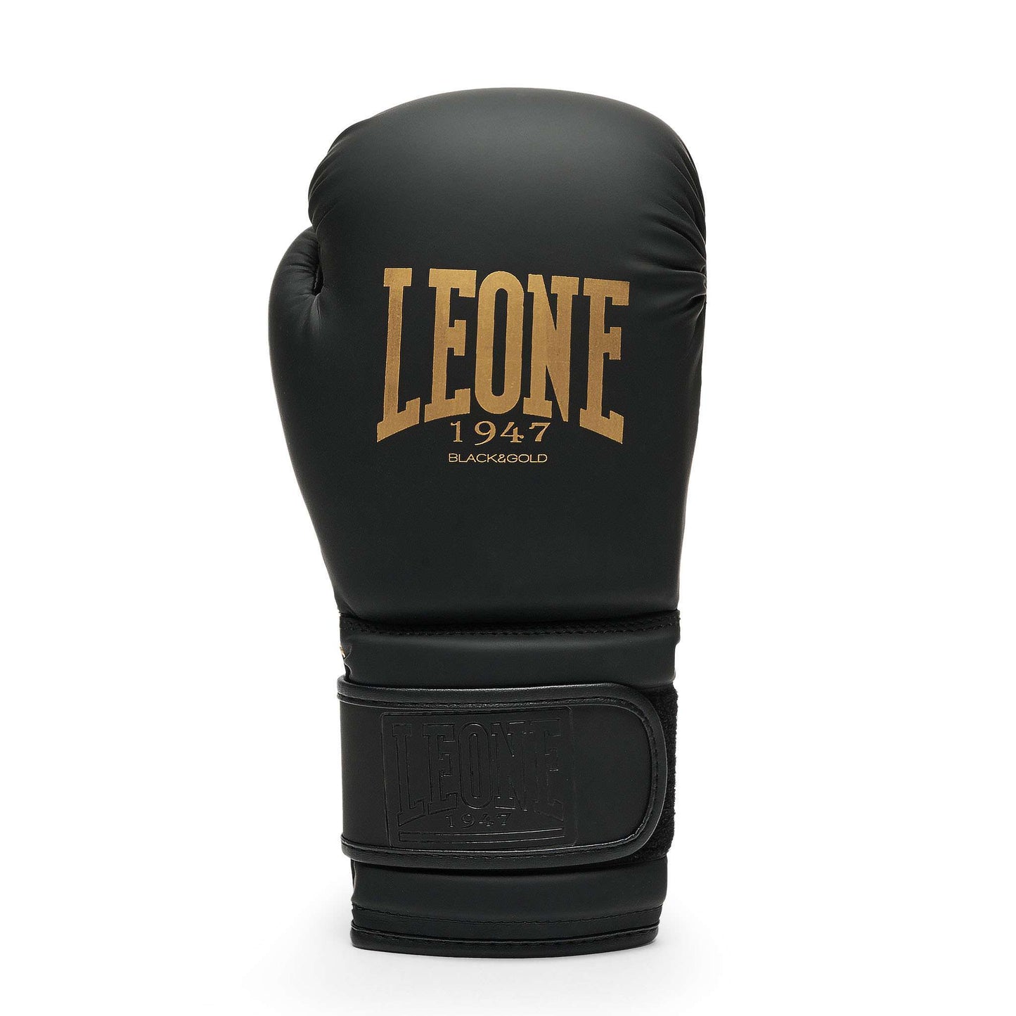 Leone 1947 Boxhandschuhe GN059D, schwarz-gold