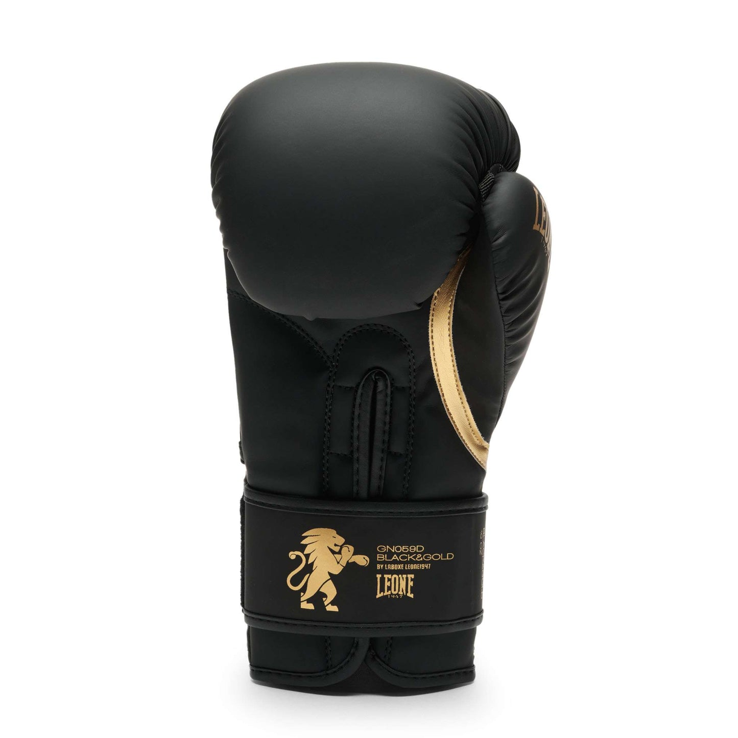 Leone 1947 Boxhandschuhe GN059D, schwarz-gold