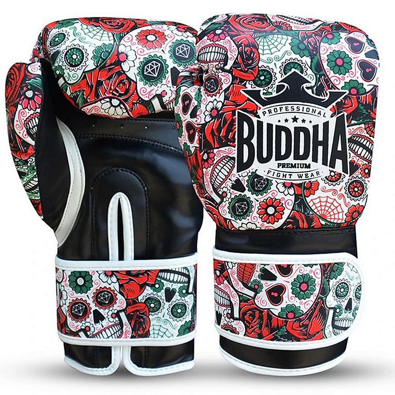 Buddha Fight Wear Boxhandschuhe Mexican, rot