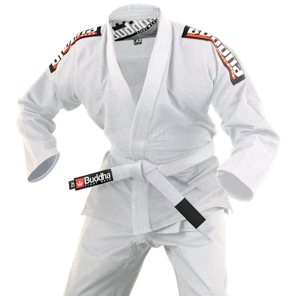 Buddha BJJ Gi Infinity, weiss