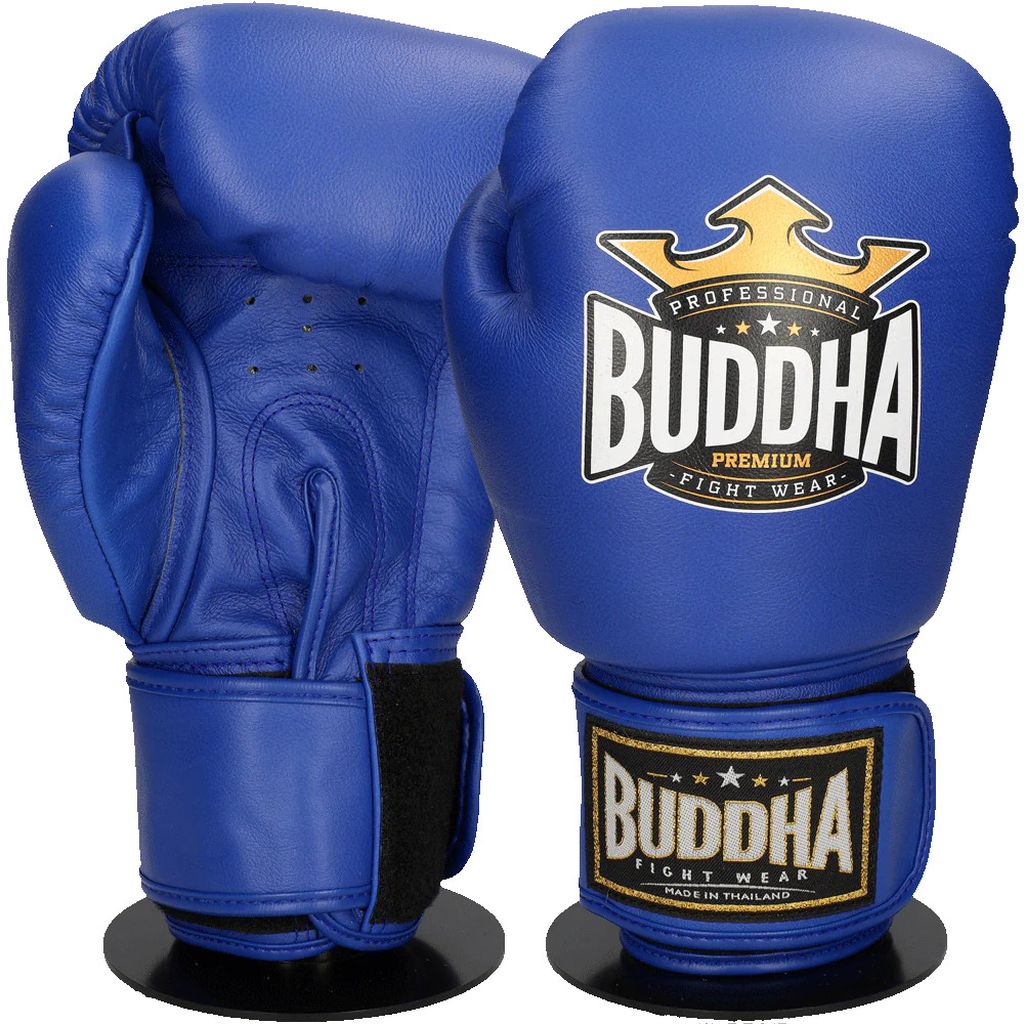 Buddha Fight Wear Boxhandschuhe Thailand, blau