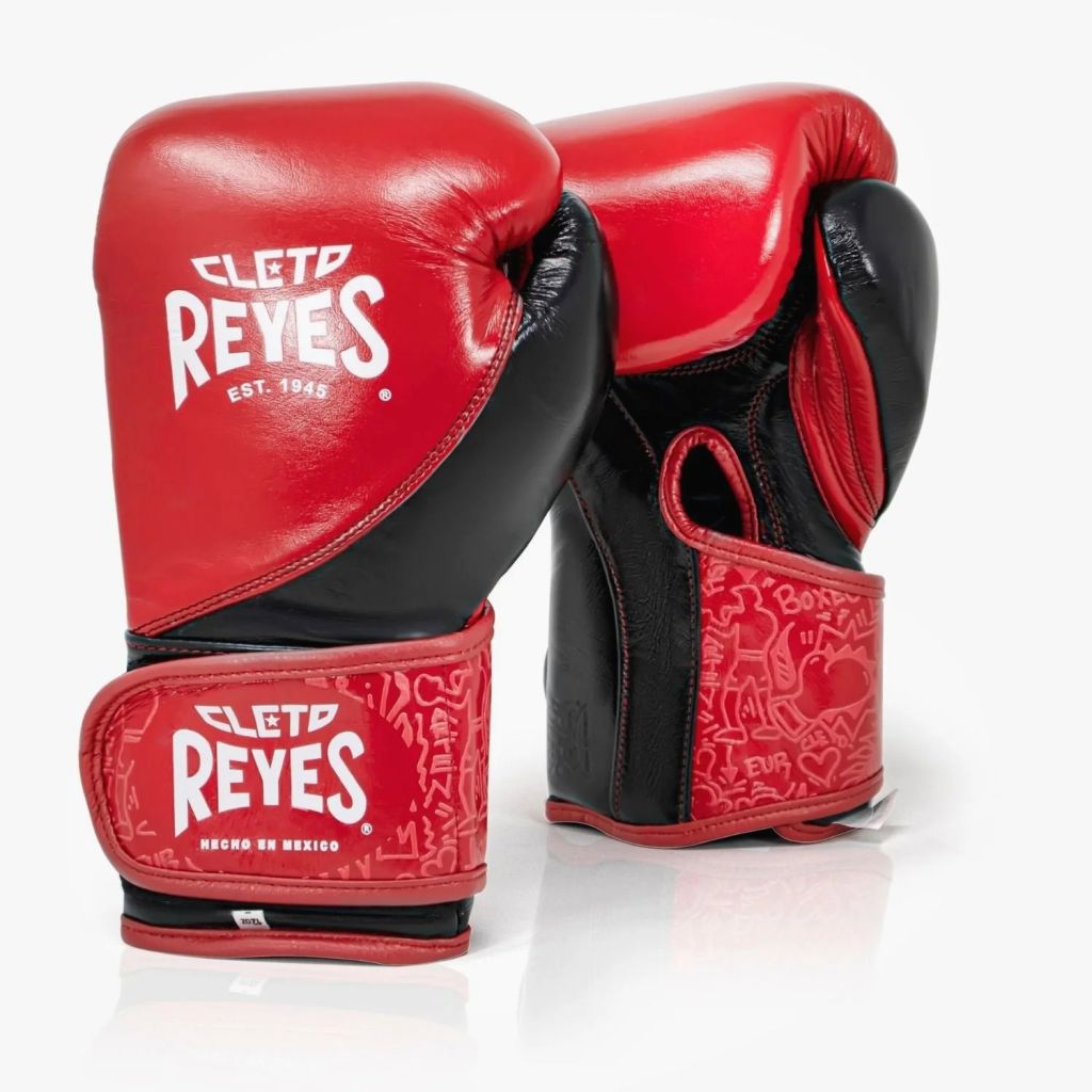 Cleto Reyes Boxhandschuhe High Precision, rot-schwarz
