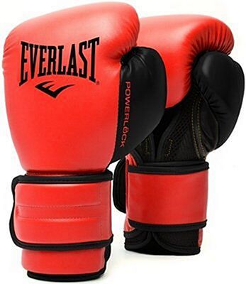 Everlast Boxhandschuhe Powerlock 2R Training, rot
