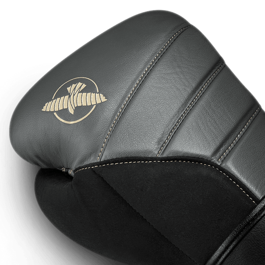 Hayabusa Boxhandschuhe T3, dunkelgrau-schwarz
