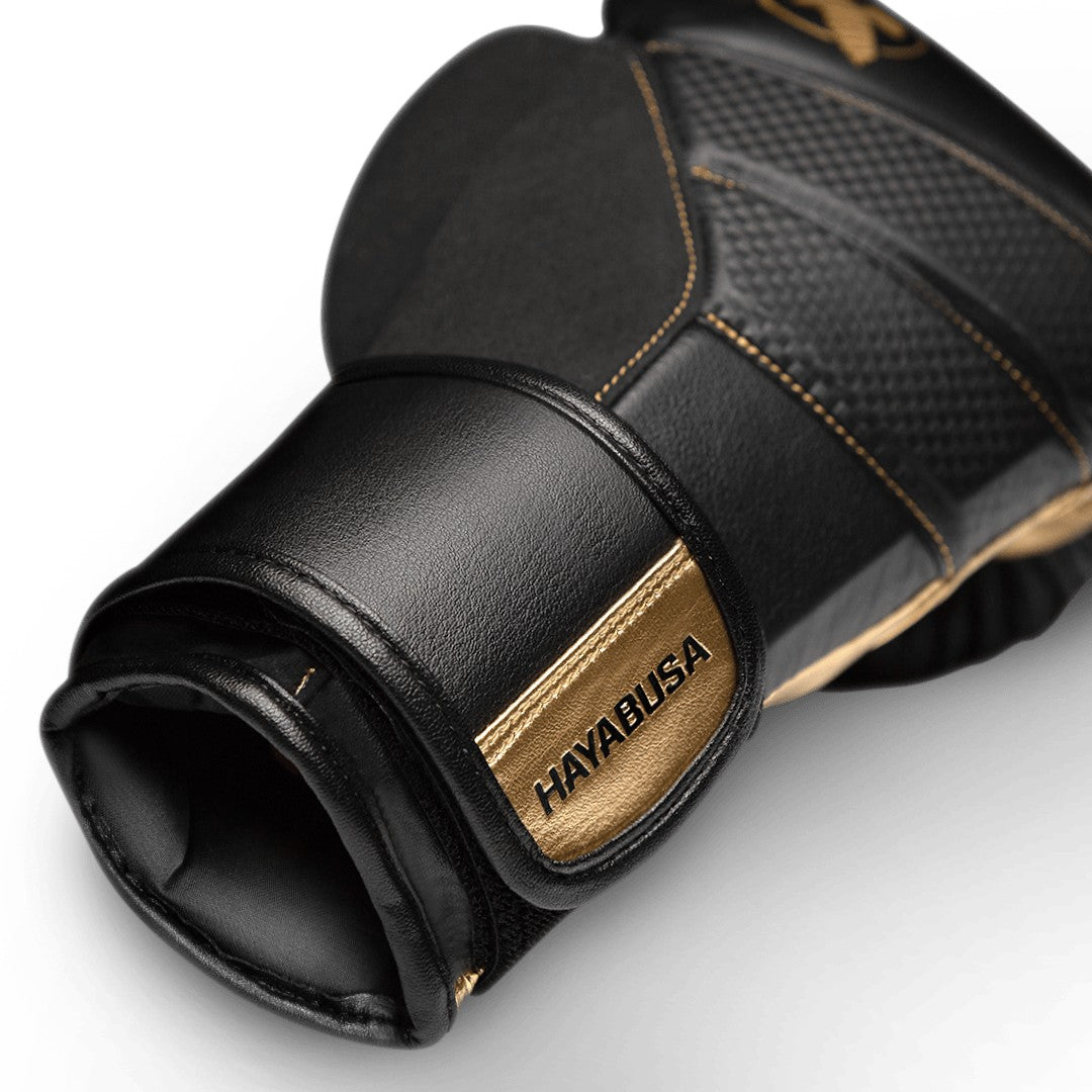Hayabusa Boxhandschuhe T3, schwarz-gold