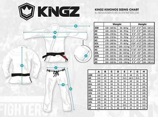 Kingz BJJ Gi Classic 3.0, weiss