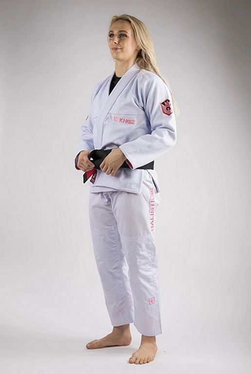 Kingz Damen BJJ Gi Balistico 3.0, weiss