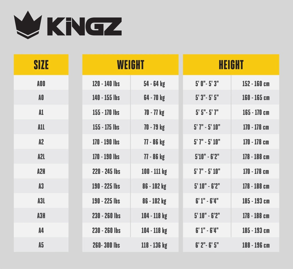 Kingz BJJ Gi The One V2, weiss