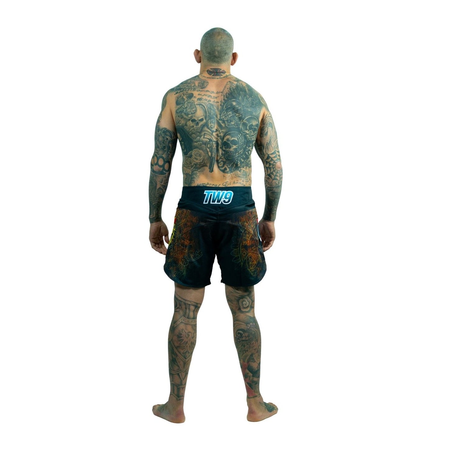 KOARENA Fight Shorts TW9 Neo Old School, schwarz