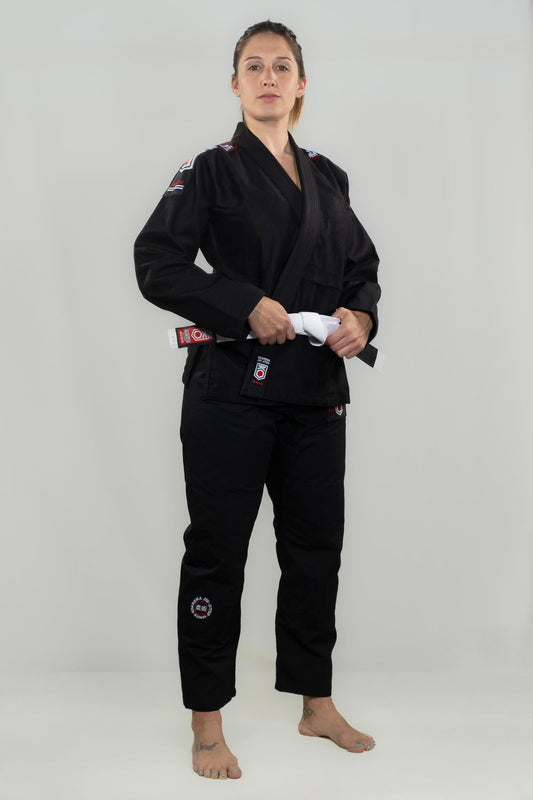KOARENA Damen BJJ Gi Ignite, schwarz