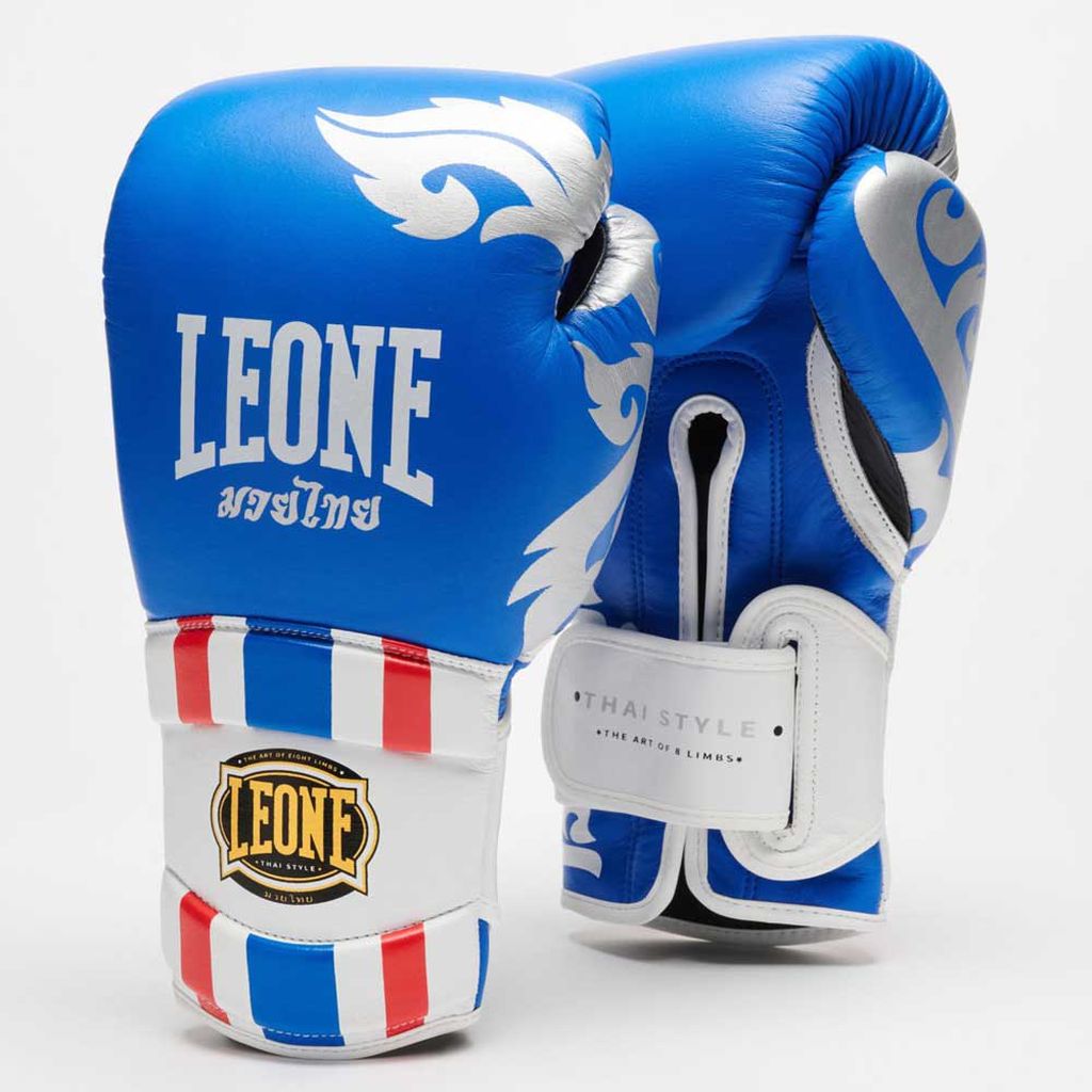 Leone 1947 Boxhandschuhe Thai Style GN114, blau