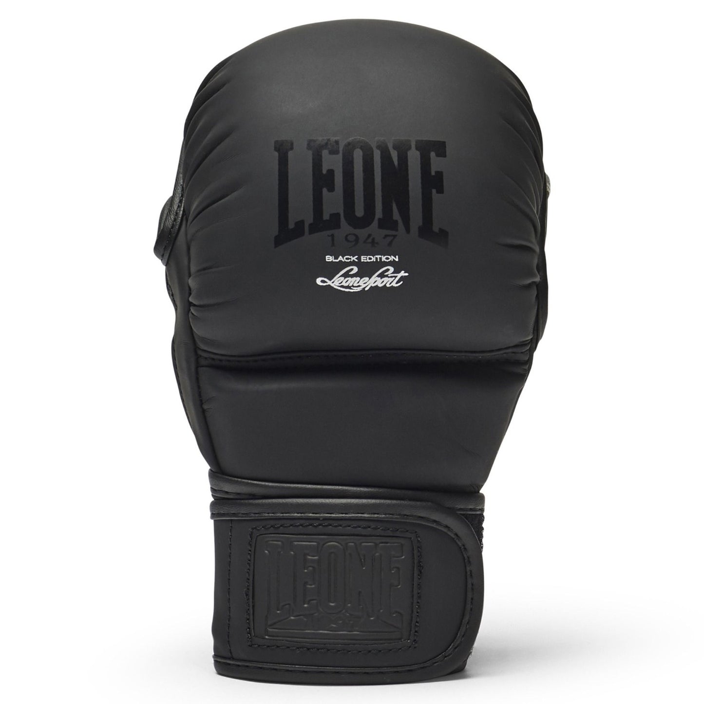 Leone 1947 MMA Sparring Handschuhe Black Edition, schwarz