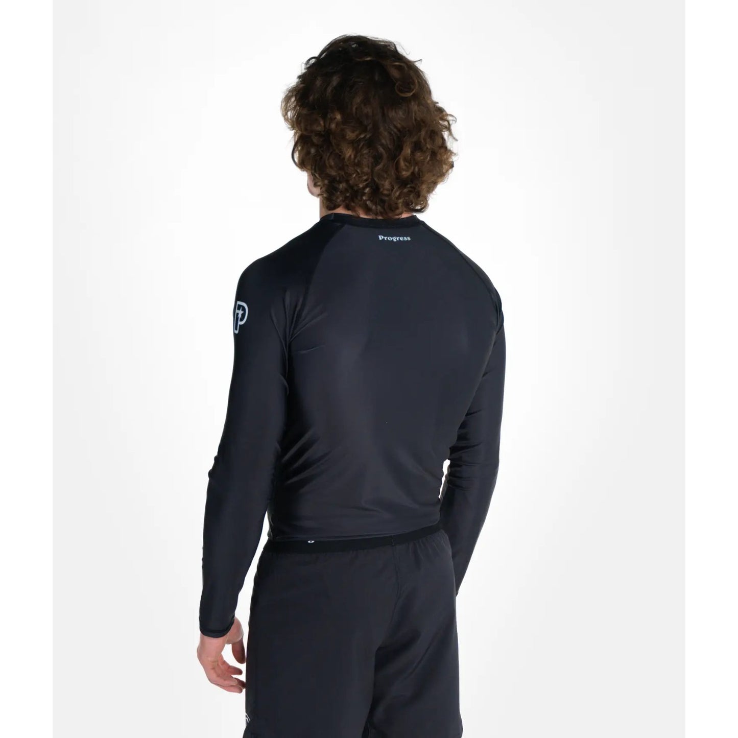 Progress Jiu Jitsu Rashguard LS Academy, schwarz