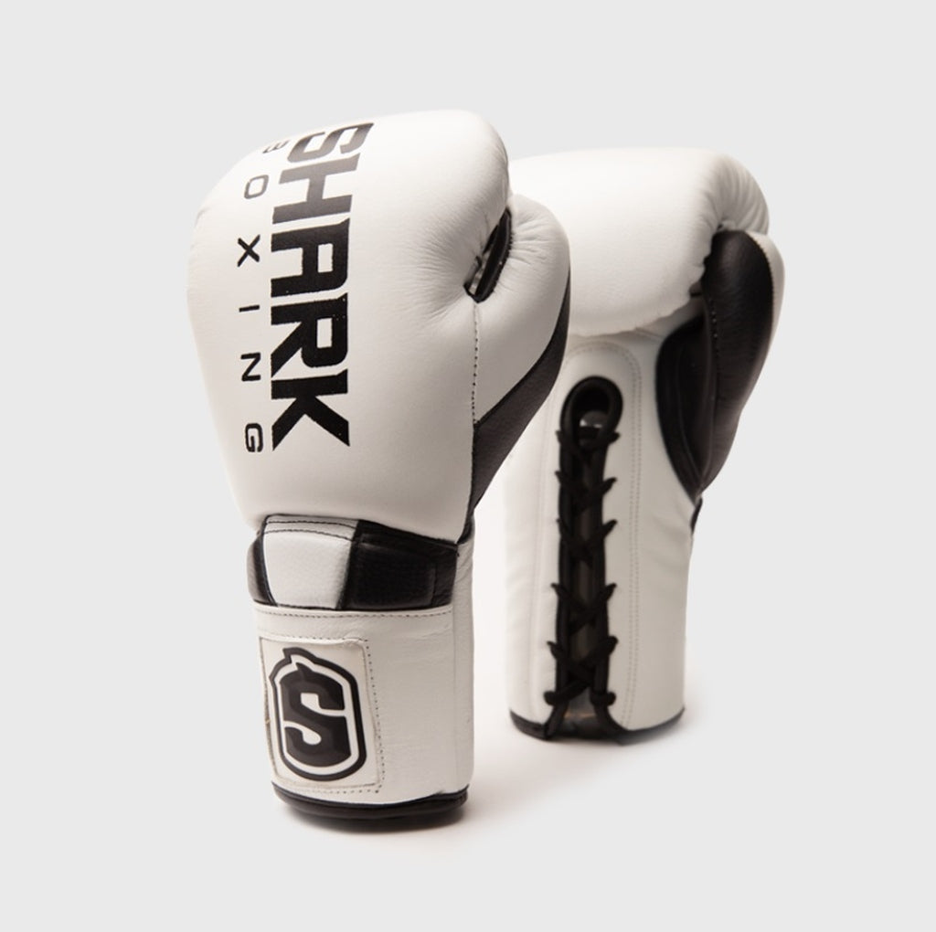 Shark Boxing Boxhandschuhe F19 2.0, weiss-schwarz