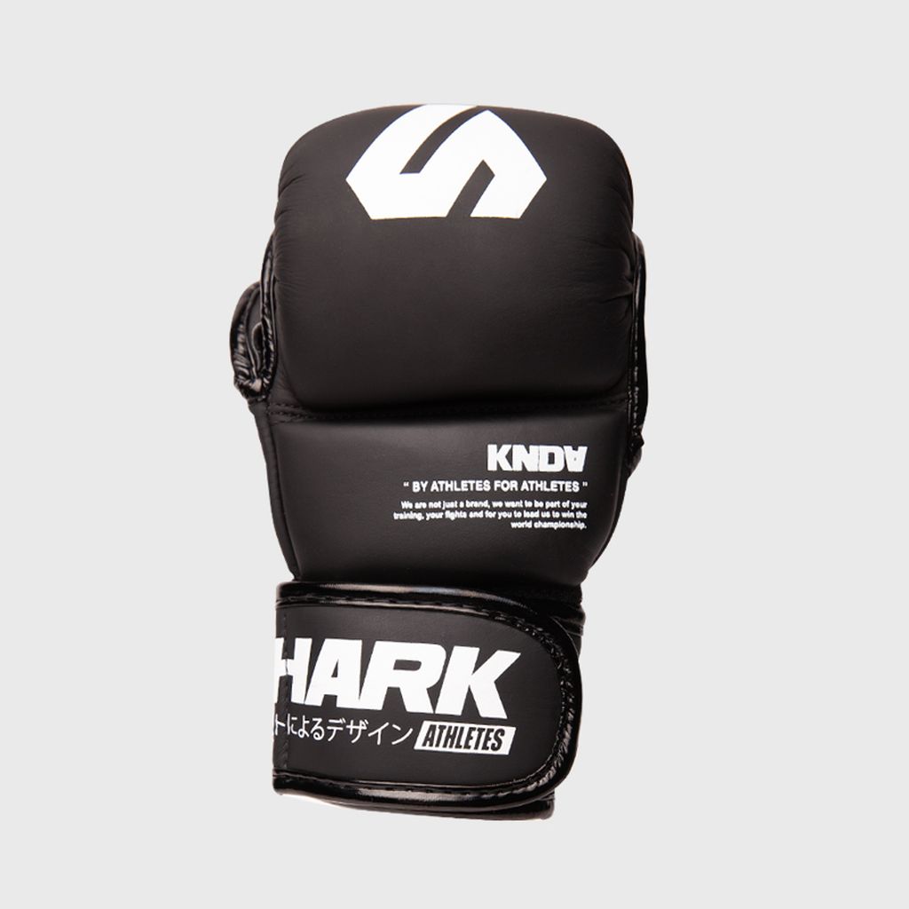 Shark Boxing MMA Sparring Handschuhe Pro Combat, schwarz