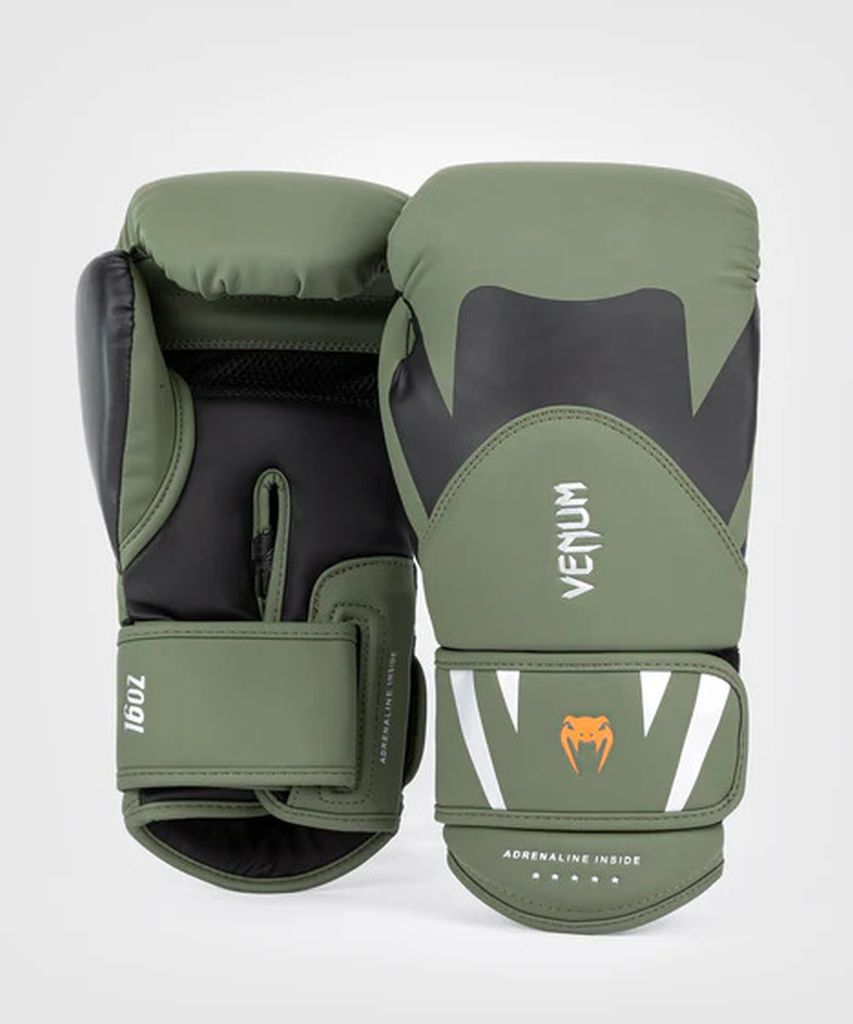 Venum Boxhandschuhe Challenger 4.0, grün-schwarz