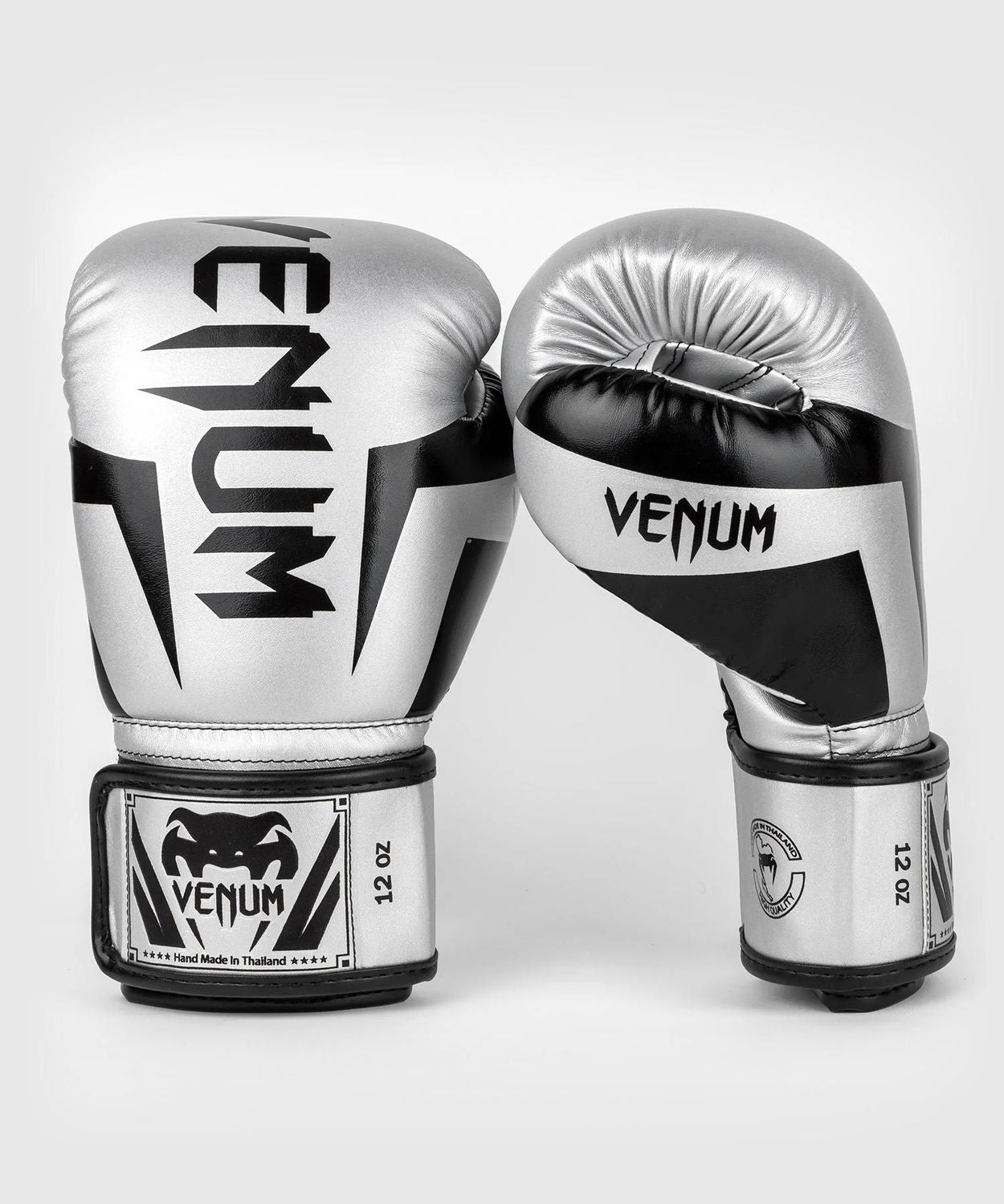 Venum Boxhandschuhe Elite, grau-schwarz