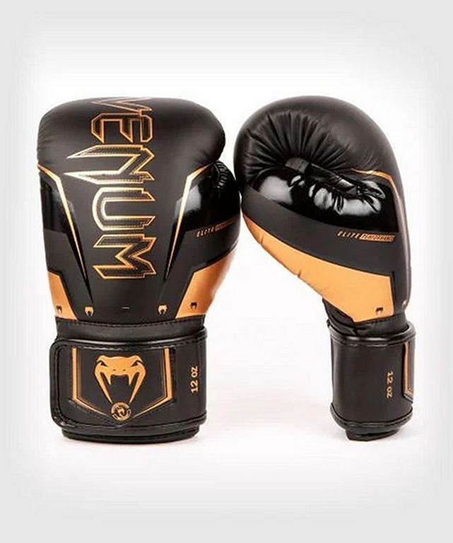 Venum Boxhandschuhe Elite Evo, schwarz-orange