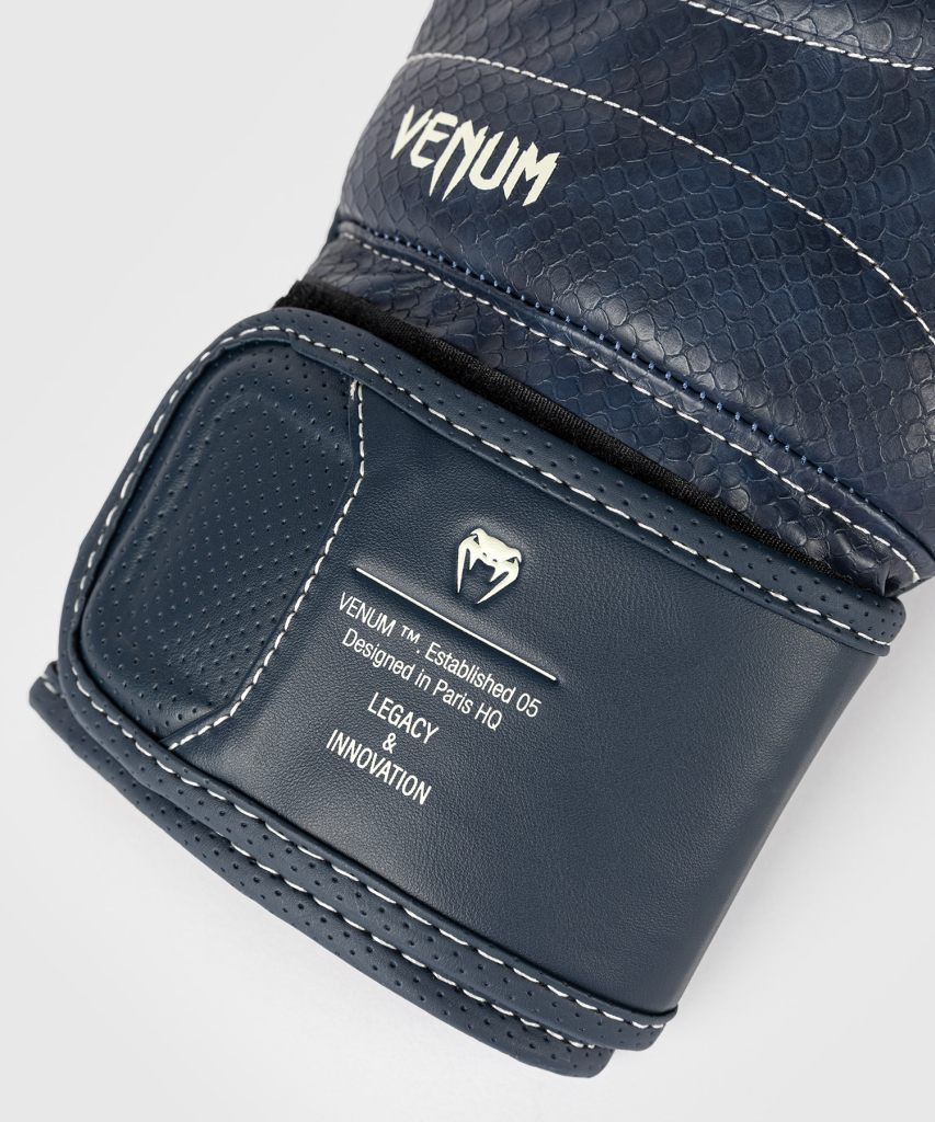Venum Boxhandschuhe Impact Evo Scales, navy