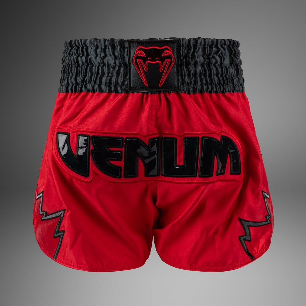 Venum Muay Thai Shorts Inferno 2.0, rot-grau