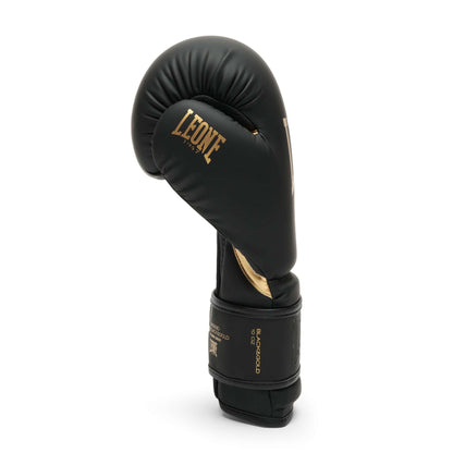 Leone 1947 Boxhandschuhe GN059D, schwarz-gold