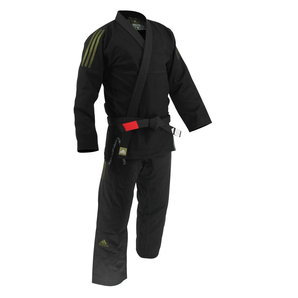 adidas BJJ Gi JJ430 Pro 2, schwarz-gruen