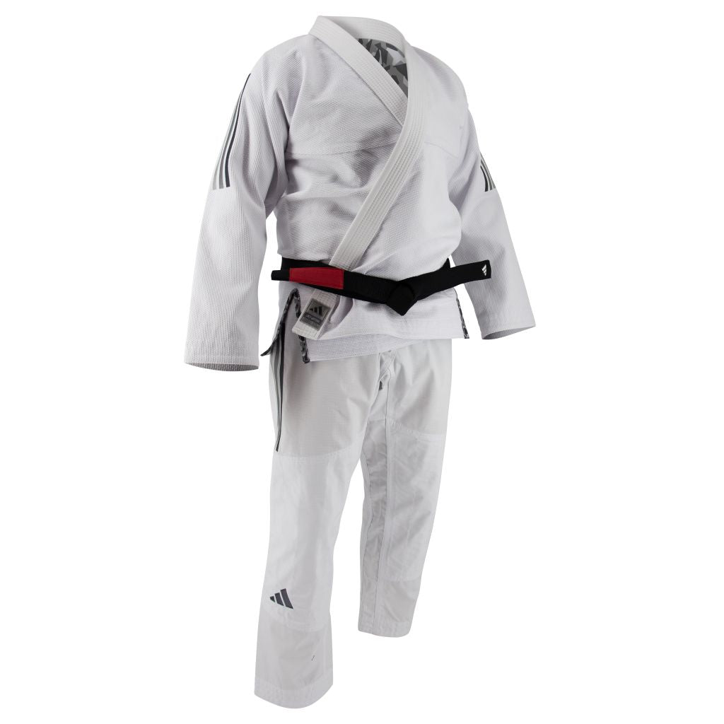 adidas BJJ Gi JJ430 Pro 2, weiss-grau