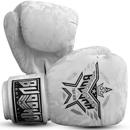 Buddha Boxhandschuhe Army, weiss