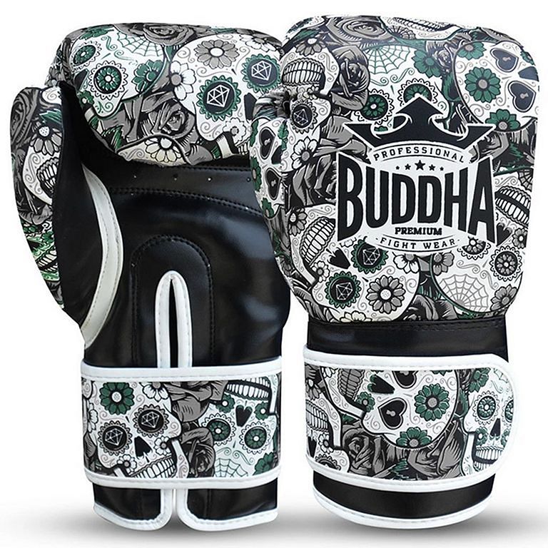 Buddha Fight Wear Boxhandschuhe Mexican, schwarz