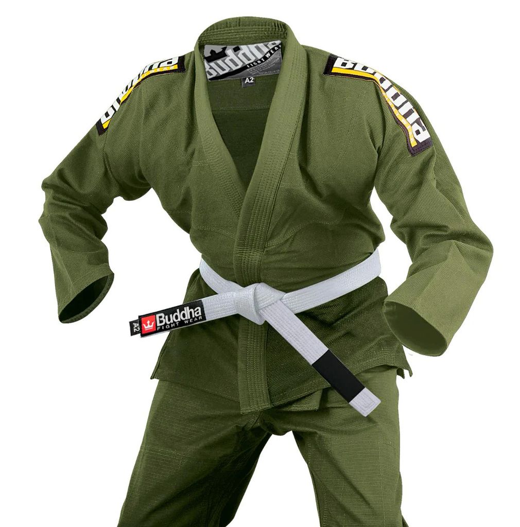 Buddha Fight Wear BJJ Gi Infinity, gruen