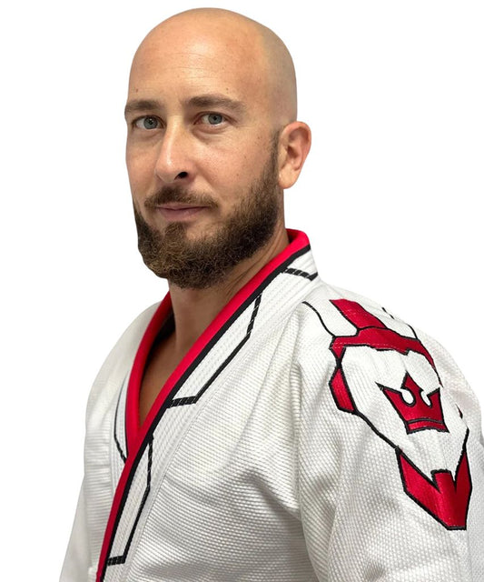 Buddha Fight Wear BJJ Gi V3 Special Edition Future, weiss