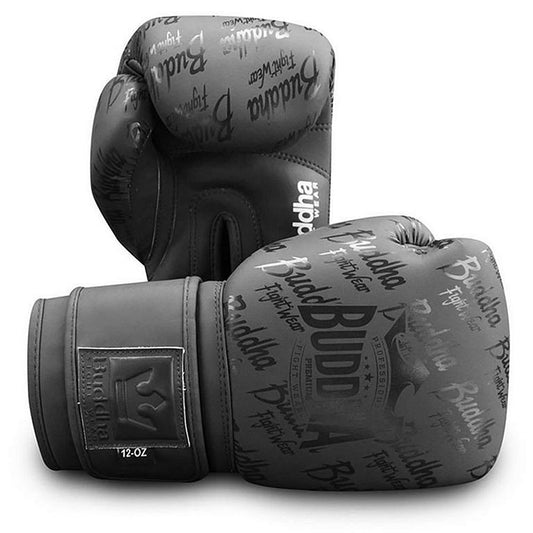 Buddha Fight Wear Boxhandschuhe Top Premium, schwarz