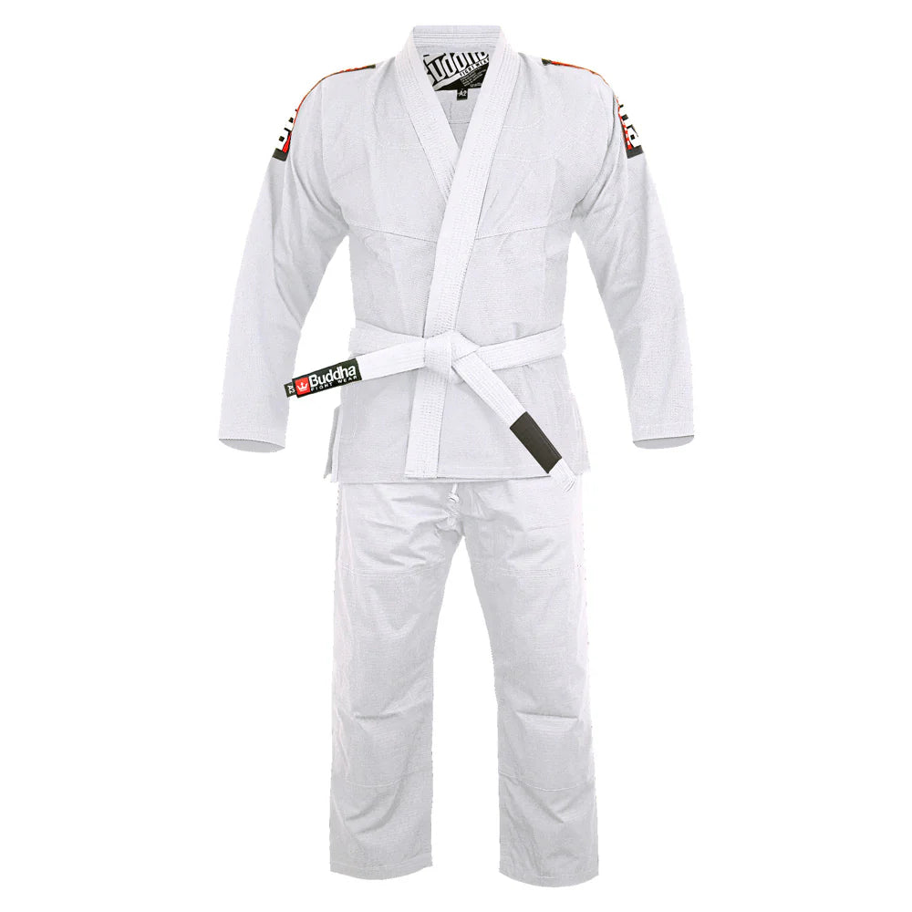 Buddha BJJ Gi Infinity, weiss