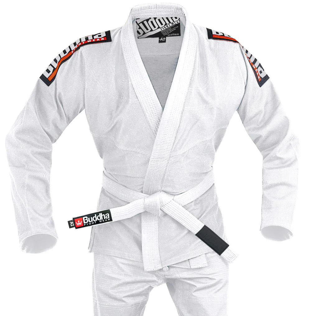 Buddha BJJ Gi Infinity, weiss