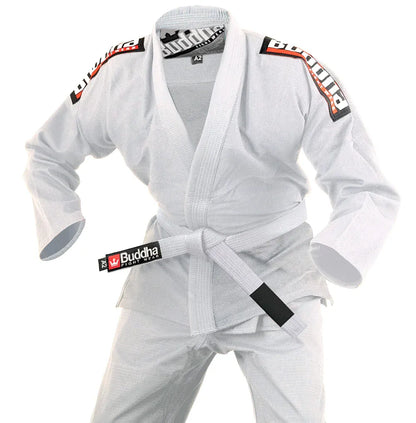 Buddha BJJ Gi Infinity, weiss