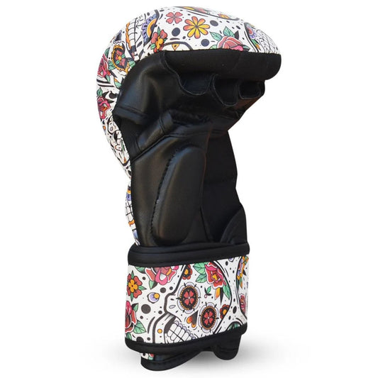 Buddha MMA Sparring Handschuhe Mexican, weiss