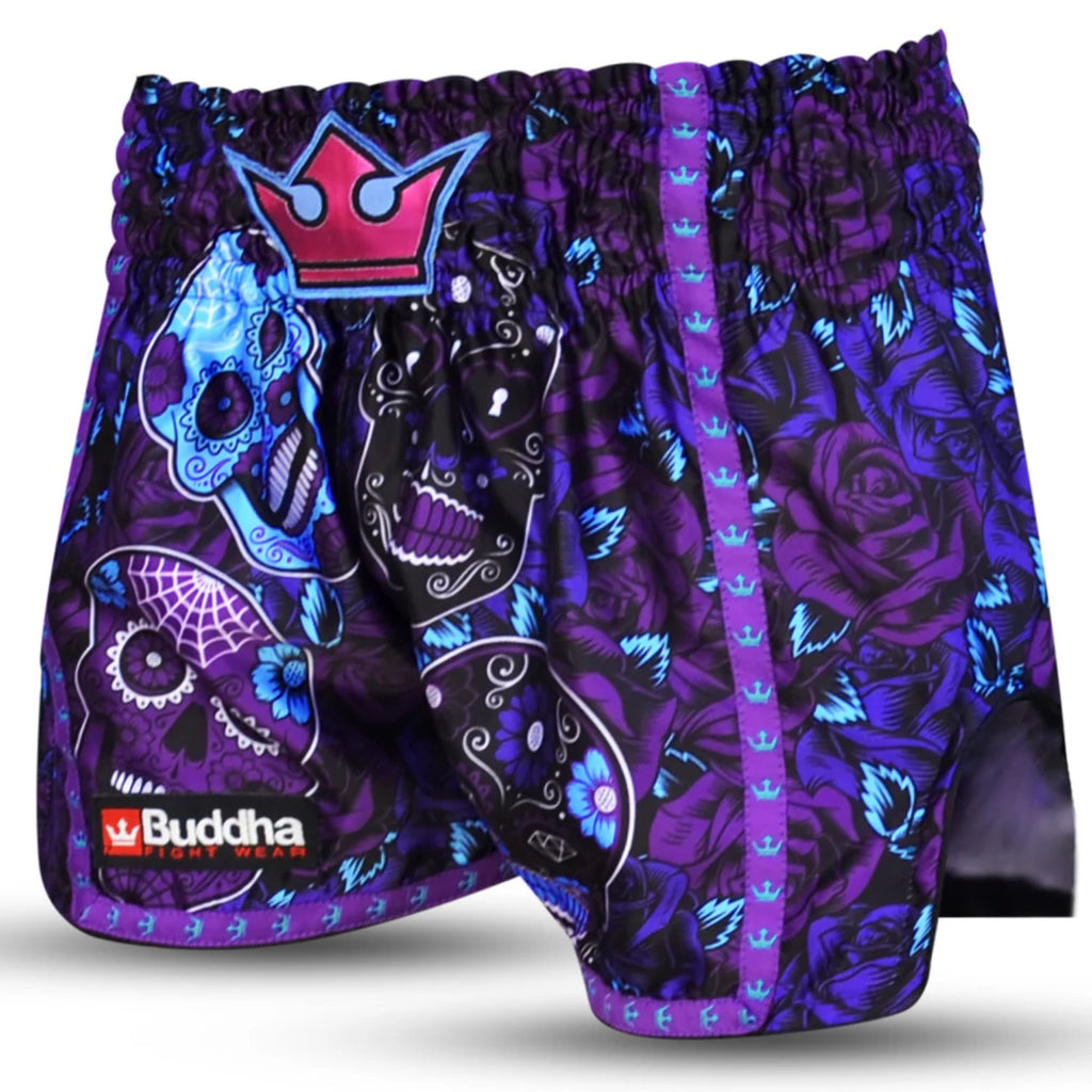 Buddha Muay Thai Short European Mexican, purpel