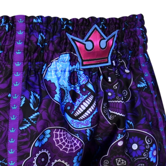 Buddha Muay Thai Short European Mexican, purpel