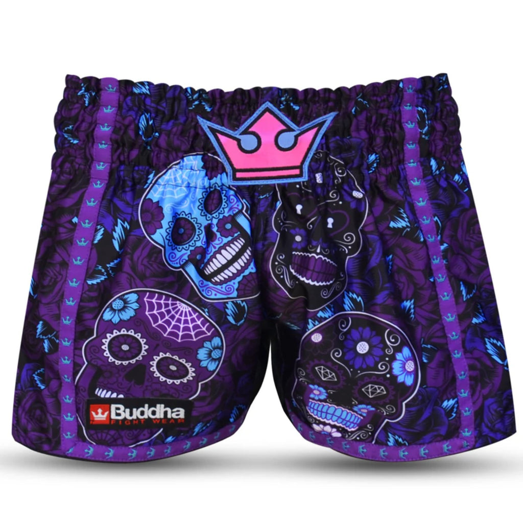 Buddha Muay Thai Short European Mexican, purpel