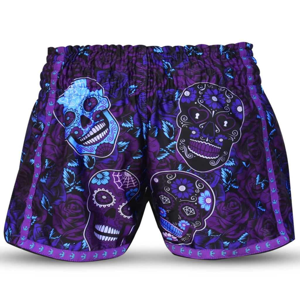 Buddha Muay Thai Short European Mexican, purpel