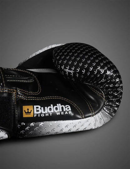 Buddha Fight Wear Boxhandschuhe Titanium, weiss