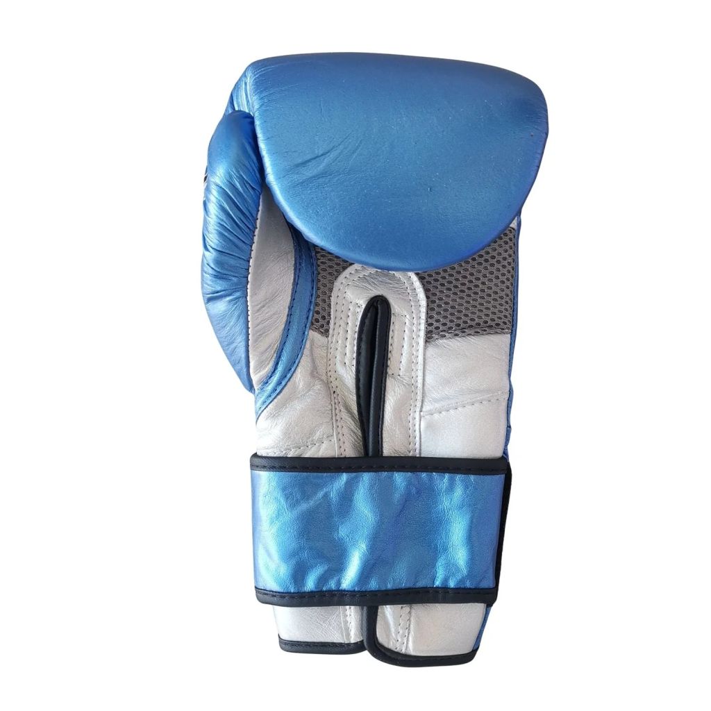Charlie Boxing Boxhandschuhe Gel Metallic, blau