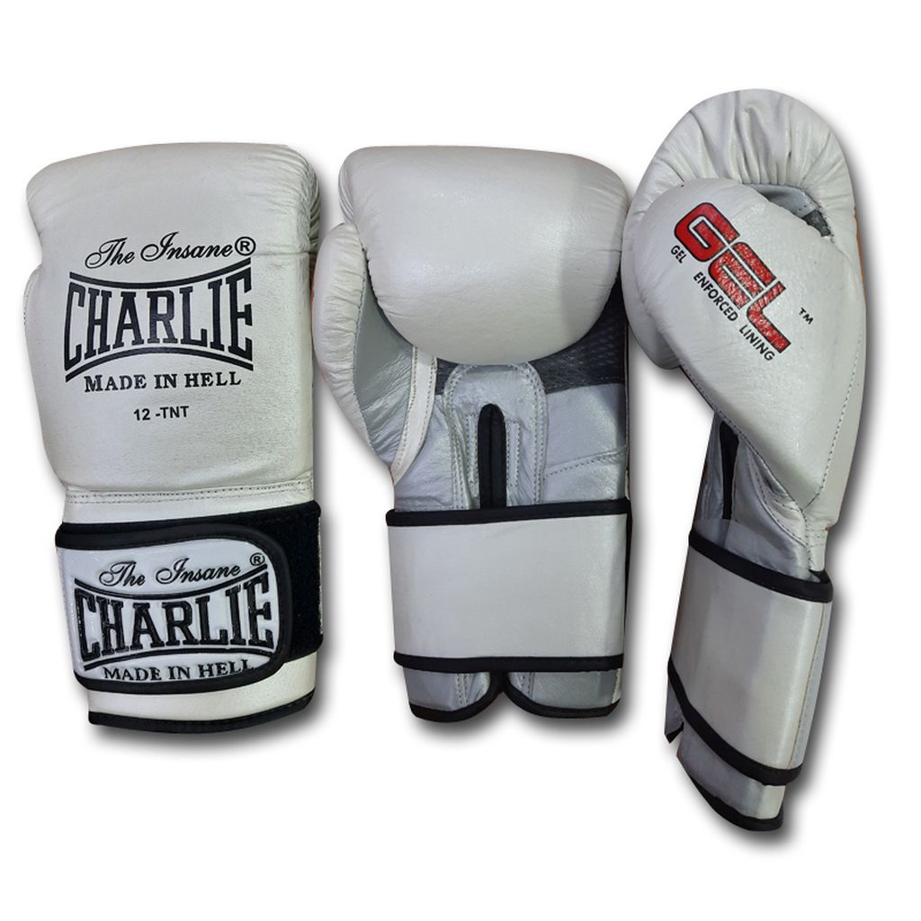 Charlie Boxing Boxhandschuhe Gel Metallic, grau