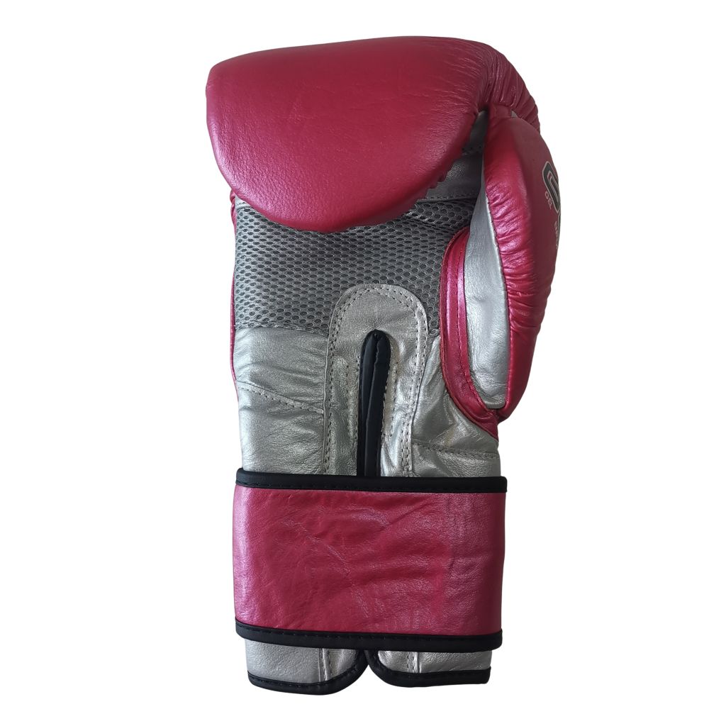 Charlie Boxing Boxhandschuhe Gel Metallic, rot
