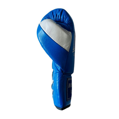 Charlie Boxing Boxhandschuhe Danger Laces, blau-silber