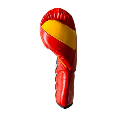 Charlie Boxing Boxhandschuhe Danger Laces, rot-gelb