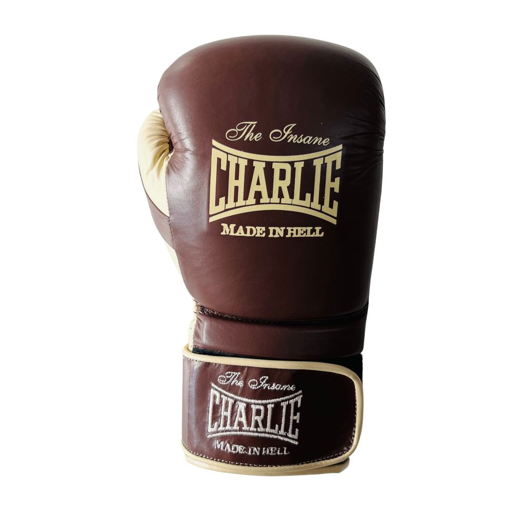 Charlie Boxing Boxhandschuhe Retro, braun