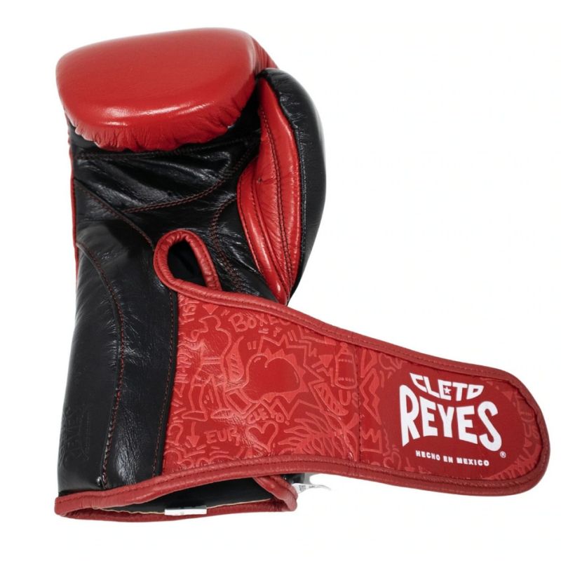 Cleto Reyes Boxhandschuhe High Precision, rot-schwarz