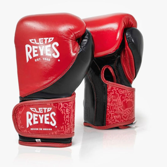 Cleto Reyes Boxhandschuhe High Precision, rot-schwarz