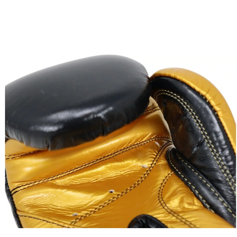 Cleto Reyes Boxhandschuhe High Precision, schwarz-golden